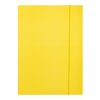 Teczka z gumką OFFICE PRODUCTS Fluo soft touch karton/lakier A4 320gsm 3-skrz., mix kolorów