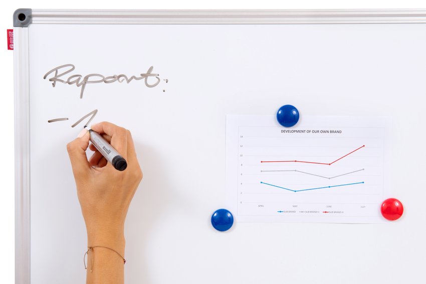 Markery Do Tablic Suchościeralnych Z Okrągłą Końcówką 4 Kolory (Czarny Czerwony Niebieski Zielony) 4 Szt. /Memobe