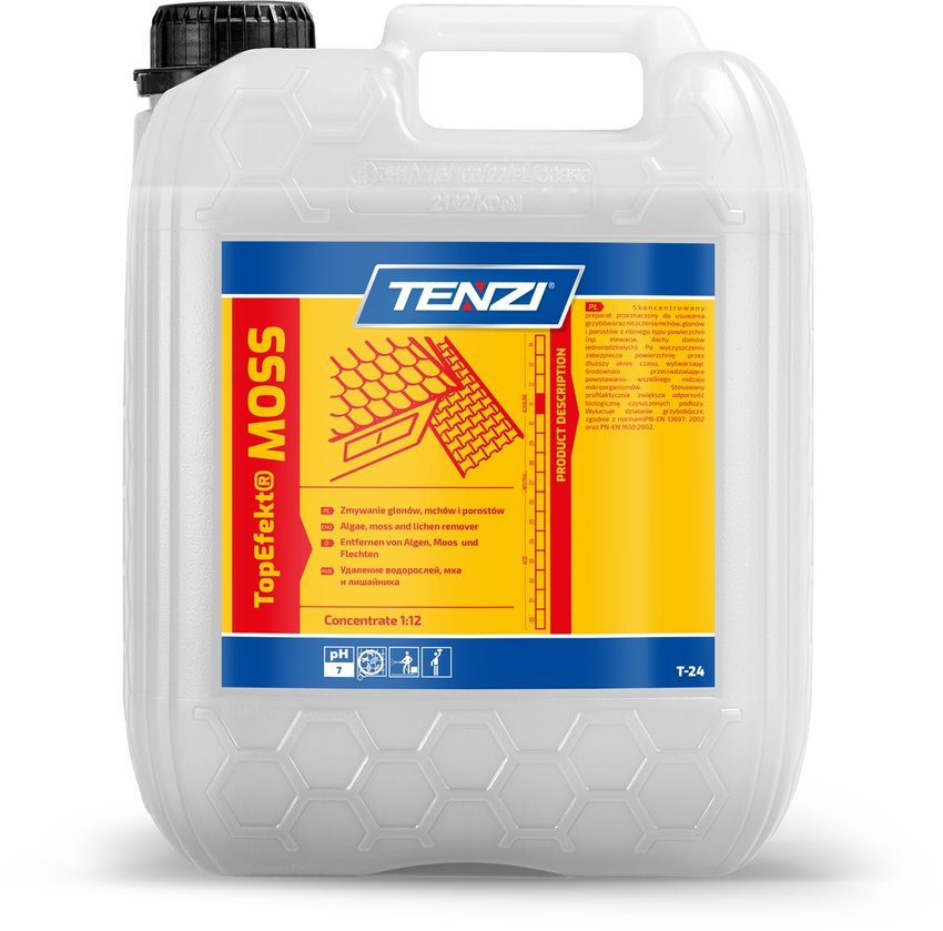 Tenzi środek na mchy i porosty TopEfekt Moss 5L