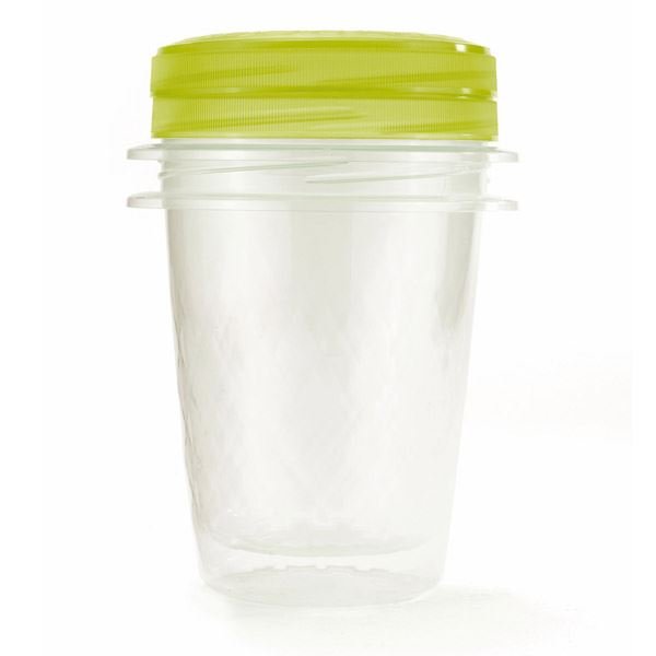 Curver Take Away Twist zestaw pojemników 2x1L zielony