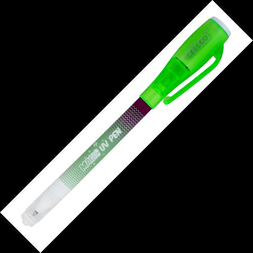 Długopis Magiczny Cricco Invisible Uv 1 Szt. Blister Mix Kolorów
