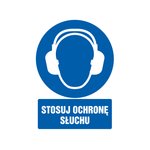 Znak TDC Stosuj Ochronę Słuchu  /TDC