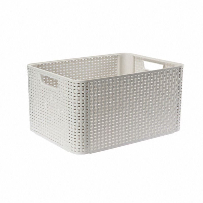 Kosz Curver Style rozmiar L odcień kremowy 205851