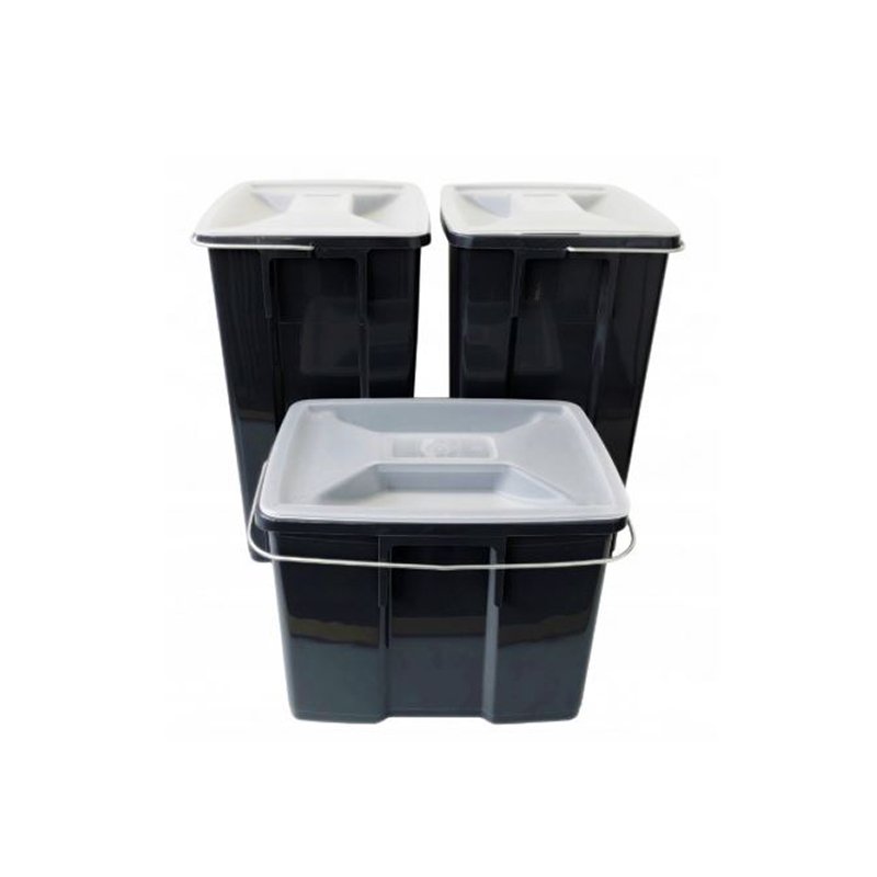 Curver BIOBOX zestaw pojemników na odpady 2x10L 6L 245948