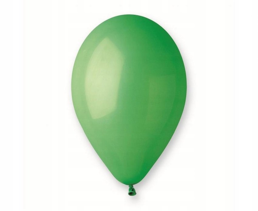 Balony G120 pastel 13" Zielone 12/ 50 szt.