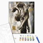 Malowanie po numerach BRUSHME 40x50 cm elegancki taniec 1 szt., w pudełku