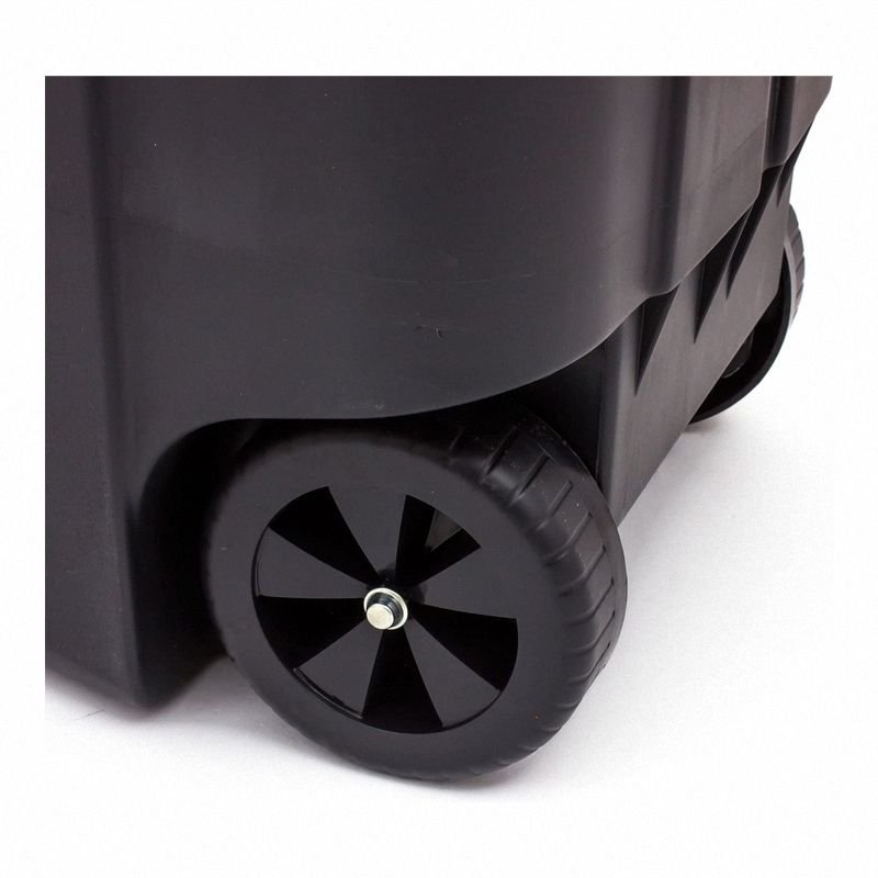 Curver 214127 pojemnik do segregacji 110L czarny niebieski