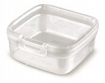 Pojemnik kwadratowy Snap Box 0,9L Transparentny  / Curver 252939