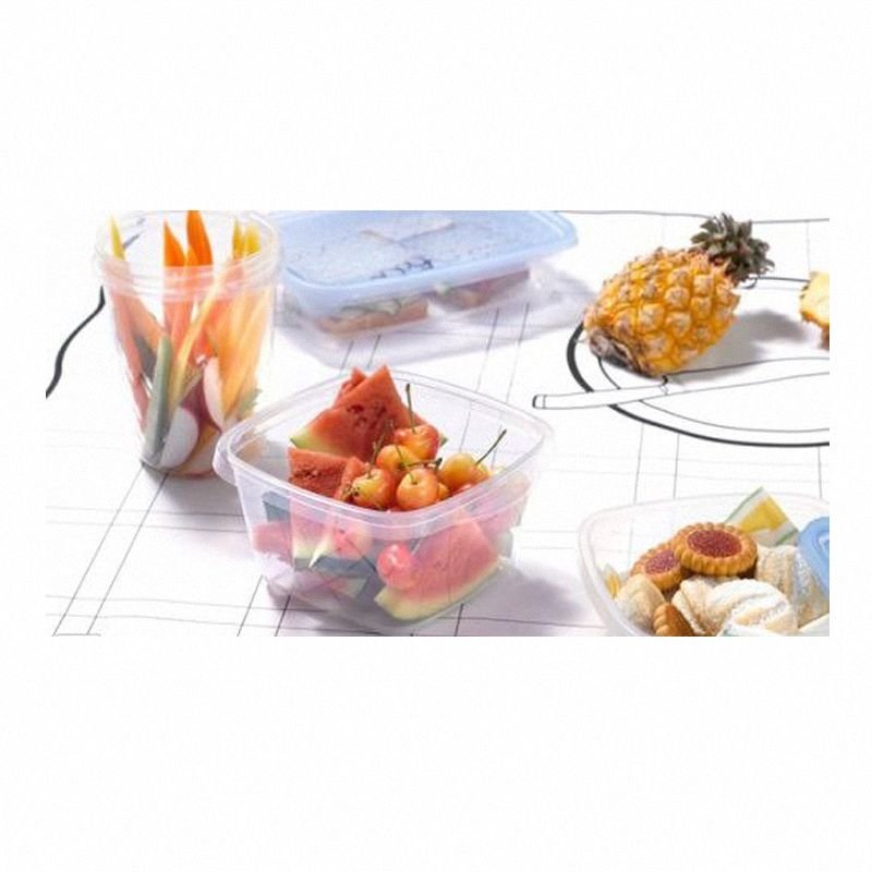 Curver Fresh&Go pojemnik spożywczy 1,2L kwadratowy niebieski