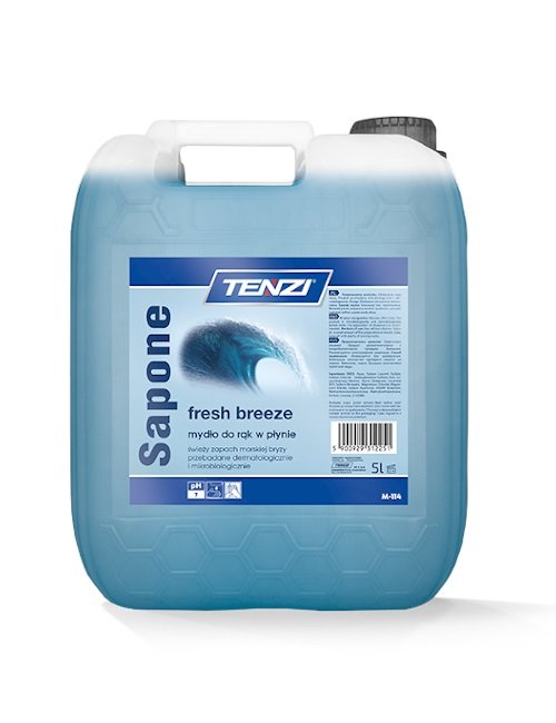Tenzi płynne mydło Sapone Fresh Breeze niebieski 5L