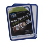 Kieszeń Samoprzylepna A4 Tarifold Magneto z Magnetycznym Zamknięciem 2 szt. . Niebieskie