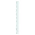 Linijka 40cm Plastikowa /K-I-N