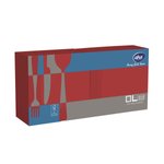 Serwetki AFH AHA 2-warstwowe składanie 1/4 33x33cm 250 szt., czerwone