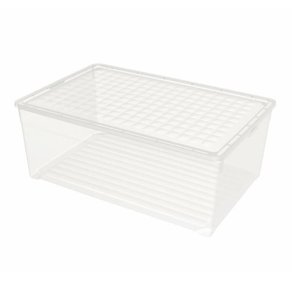 Pojemnik Curver Textile 45L model 196065 transparentny