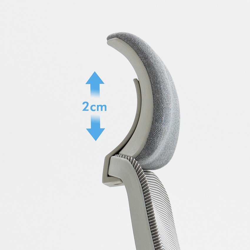 Fotel biurowy OFFICE PRODUCTS Siros szary