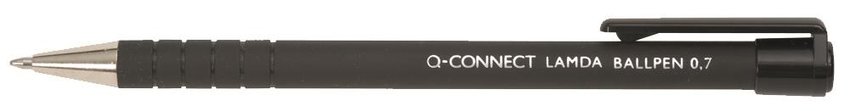 Długopis Automatyczny Q-Connect Lamda 07mm Czarny