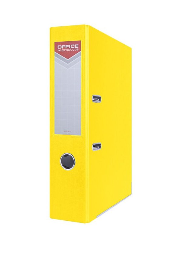 Segregator A4/75 Officer Żółty Okuty /Office Products