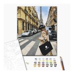 Malowanie po numerach BRUSHME 40x50 cm paryski tydzień mody 1 szt., w pudełku