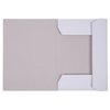 Teczka z gumką OFFICE PRODUCTS Budget karton A4 250gsm 3-skrz., biała