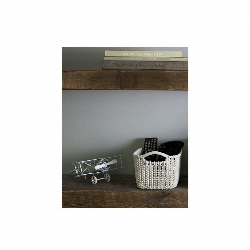 Koszyk prostokątny Curver Knit S kremowy model 226391