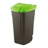 Curver 214125 pojemnik do segregacji 110L czarny zielony