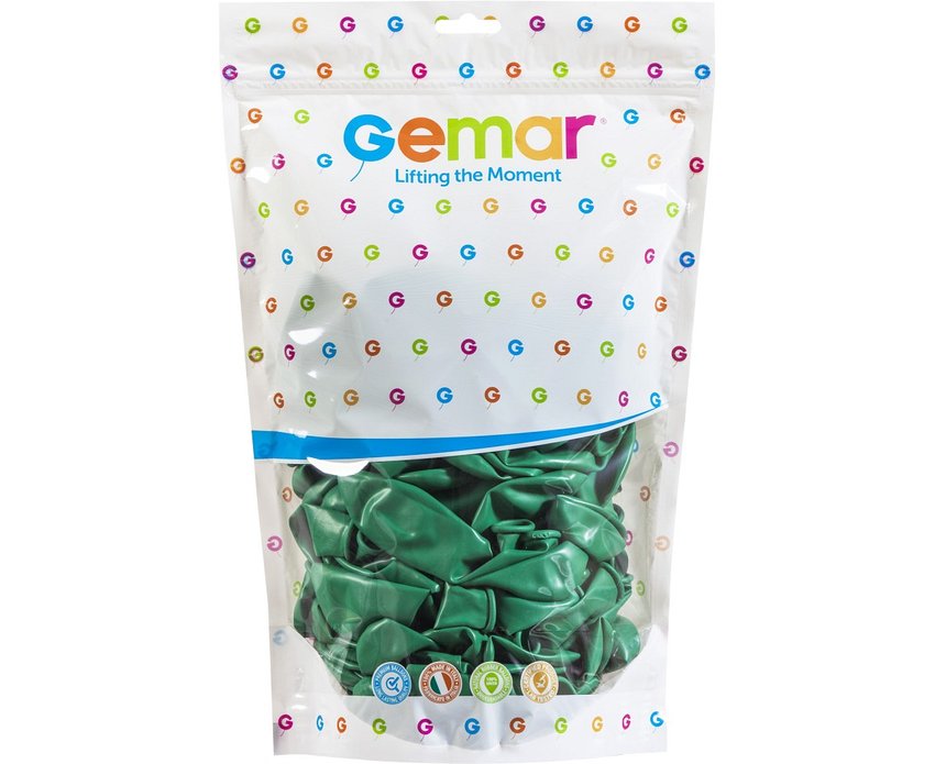 #BL Balony G120 pastel 13" - ciemnozielone 13/ 50 szt.