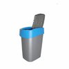 Kosz Flip Bin Curver 217816 srebrno-niebieski 10L