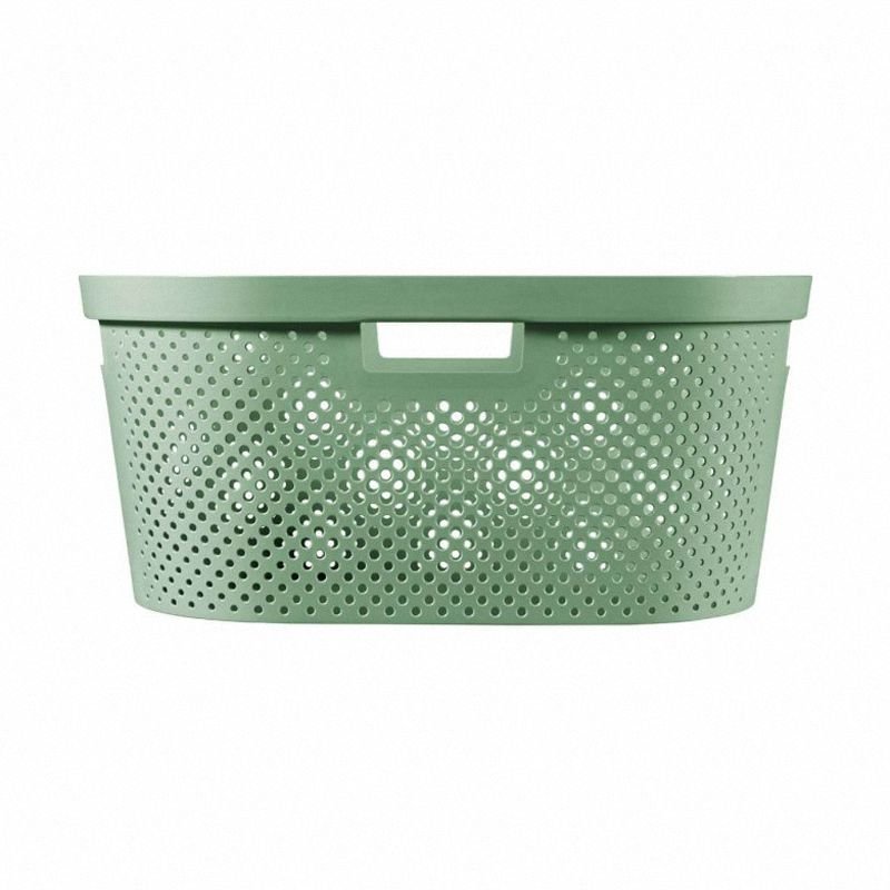 Kosz maglowy Curver Infinity Recycled 40L zielony