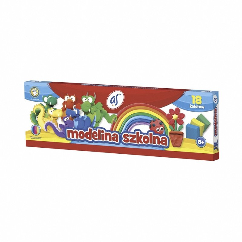 Modelina Szkolna 18 Kolorów [304216001] / As