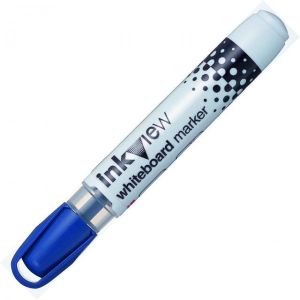 Niebieski marker suchościeralny Uni Inkview PWB-202