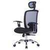 Fotel biurowy Samos, czarny / OFFICE PRODUCTS