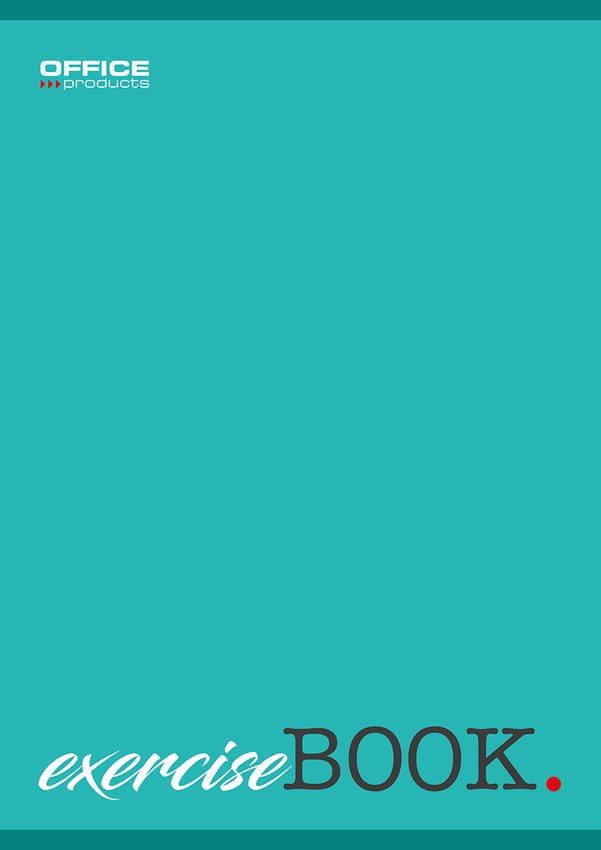 Zeszyt szkolny OFFICE PRODUCTS A5 w kratkę 60 kart., 60gsm mix kolorów