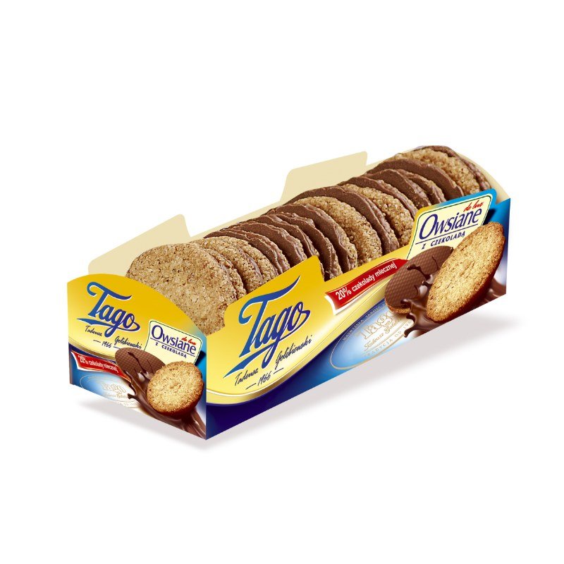 Ciastka Owsiane De Lux Tago 210g