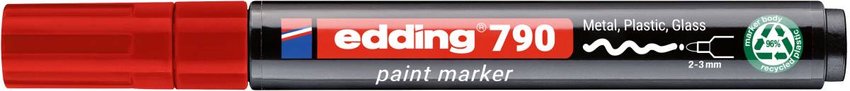 Marker olejowy e-790 EDDING PCR czerwony
