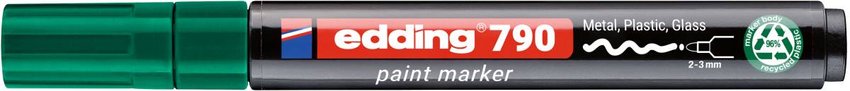 Marker olejowy e-790 EDDING PCR zielony