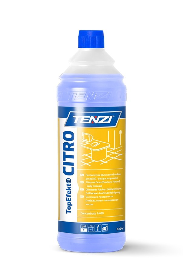 Tenzi środek do mycia powierzchni lśniących Top Efekt Citro 1L