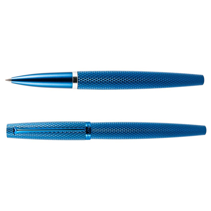 Pióro kulkowe DIPLOMAT Viper guilloche niebieskie