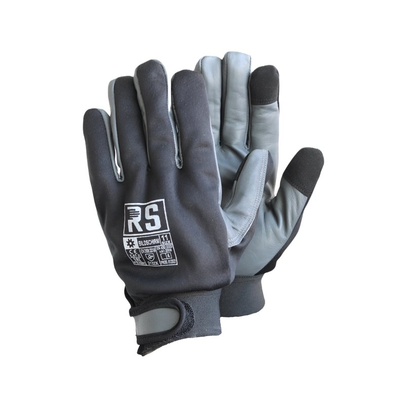 Rękawice Monterskie RS Bildschrim Lcd  Rozm. 11 Granatowo-Szare  /RS-Schutz