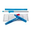Zestaw Mop Płaski 40cm Kieszeniowy + Stelaż + Kij Teleskopowy /Emerson