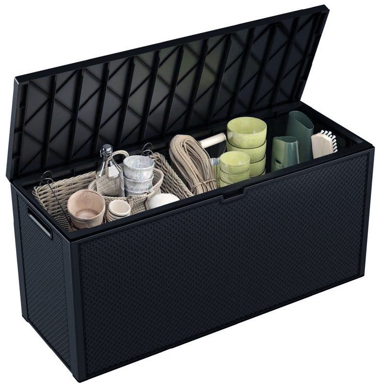 Skrzynia ogrodowa EMILY STORAGE BOX 280L grafitowa / Keter