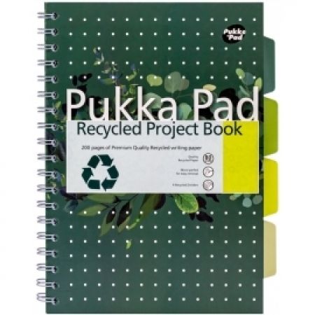 Kołozeszyt B5 100K w linię / Pukka Pad Recycled