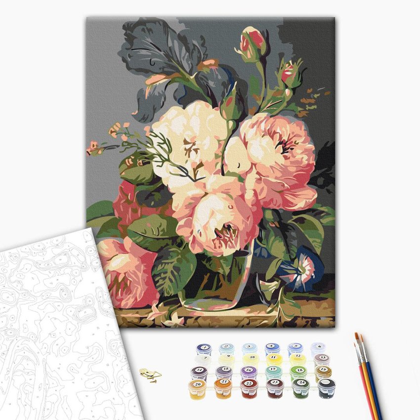 Malowanie po numerach BRUSHME 40x50 cm lato w martwej naturze 1 szt.