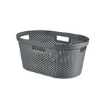 Kosz maglowy Curver 245675 odcień ciemny szary