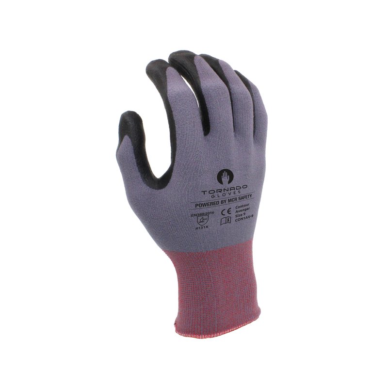 Rękawice Contour Avenger Mcr Montażowe Rozm. 9 Szare  /MCR Safety