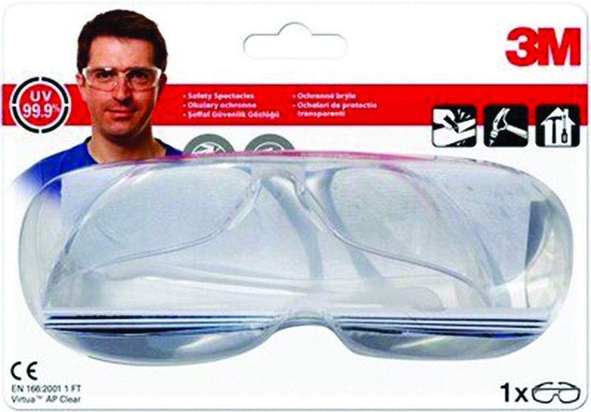 Okulary Ochronne 3M Virtua Ap Transparentne