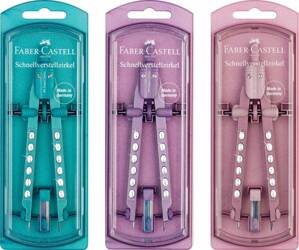 Cyrkiel Factory Sparkle Mix Kolorów Faber-Castell