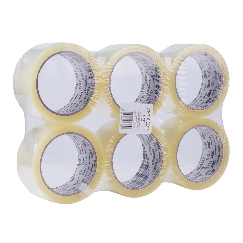 Taśma pakowa SCOTCH® Hot-melt (369), 48mm 66m transparentna
