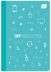 Zeszyt A5 60k Kratka 70g Tematyczny Informatyka PP/Interdruk