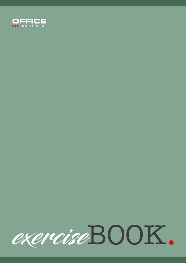 Zeszyt szkolny OFFICE PRODUCTS A5 w kratkę 80 kart., 60gsm mix kolorów