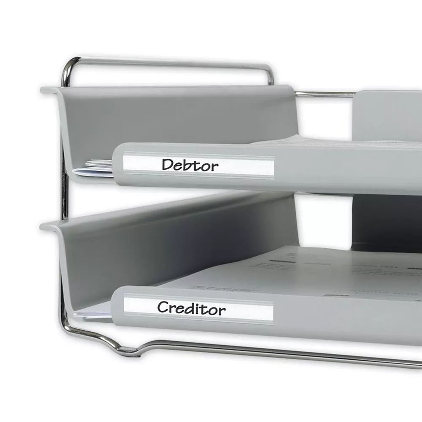 Tunele Samoprzylepne Djois X 3L 10 Szt. Na Etykiety + Etykieta 25X150Mm